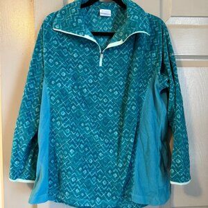 Columbia Aztec Microfleece Half-Zip Jacket – Size 2X
